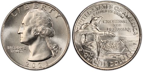 Images Of Washington Crossing The Delaware Quarters 2021 P 25c Crossing