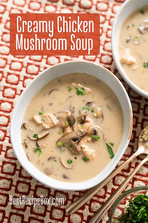 The 30 Best Ideas For Cream Of Mushroom Soup Chicken Recipe Best