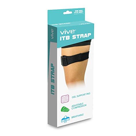It Band Strap By Vive Iliotibial Band Compression Wrap Outside Of Knee 28841241802 Ebay