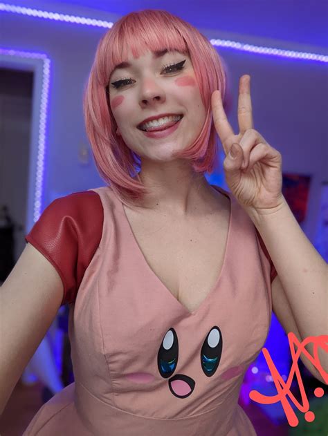 Sexyhentai On Twitter Rt Mirascarletcos 🔴live Now Lets Play Kirby Dressed As Kirby
