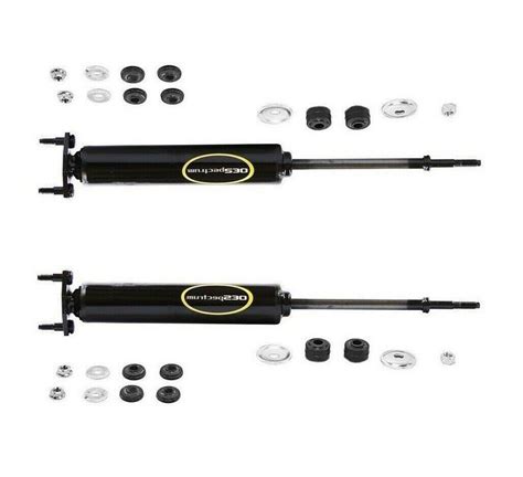 New Pair Set Of 2 Front Monroe Shock Absorbers For Chevrolet Chevy Ii