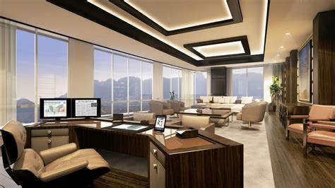 Pin By Night Fury On Luxury Home Office Design Office Interior