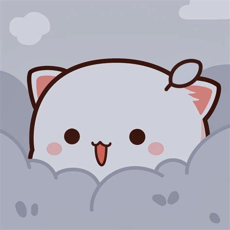 〰︎ ⃗ ⸒⸒ Matching Icons ˊ˗ Cute Anime Cat Cute Couple Wallpaper Cute