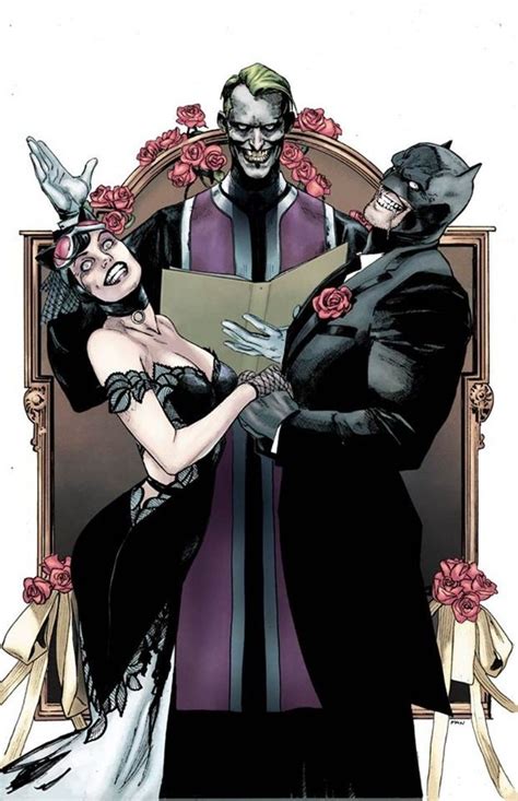Dc Nation 0 Variant Cover Catwoman Batman And The Joker By Clay