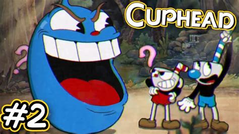 Cuphead Co Op Lets Play Part 2 Multiplayer Gameplay Youtube