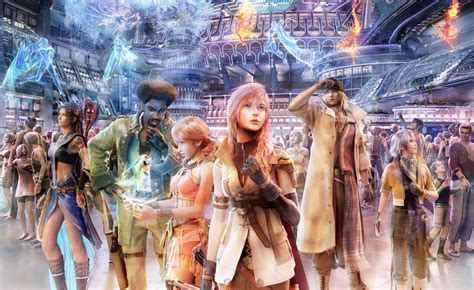 Square Enix Final Fantasy Final Fantasy Xiii Hope Estheim Lightning
