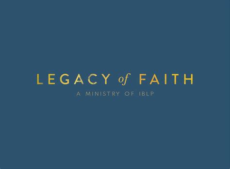 Home - Legacy of Faith Series