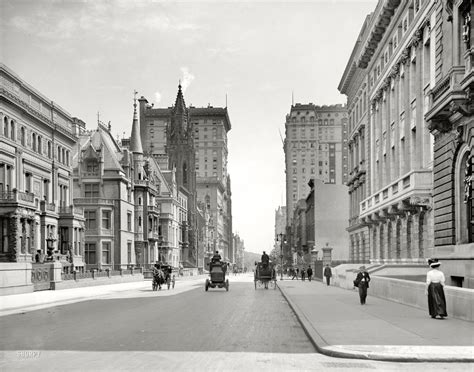 History Fifth Avenue In New York City In 1908 In 2020 Vintage New