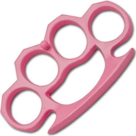 Pink Brass Knuckles Medium Brass Knuckles Hello Kitty Jewelry