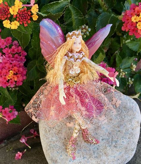 Fae Folk® Fairies Rose Bendable Fairy Posable Art Doll Etsy Fairy