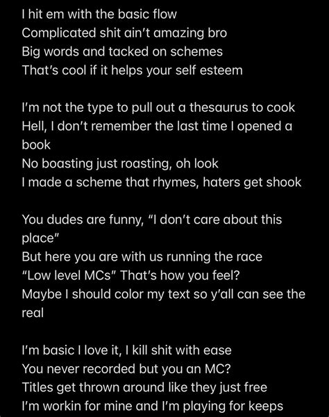 rap lyrics freestyle rhymes