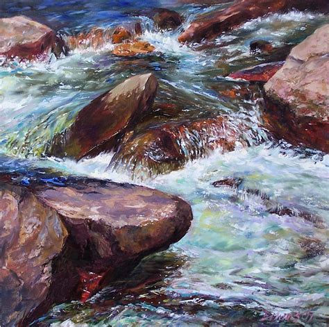 Donna Munsch Fine Art Original Oil Painting Poudre River