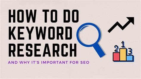 How To Do Keyword Research And Why Its Important For Seo Hackernoon