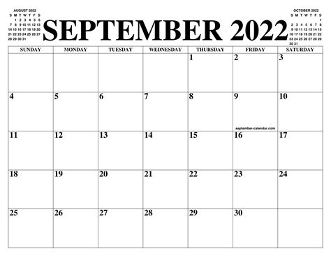 September Calendar Print Out 2022 March Calendar 2022