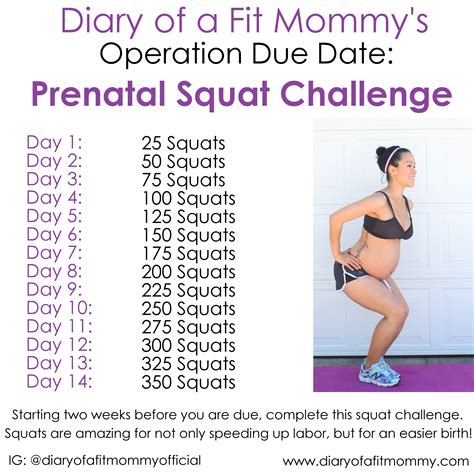 How To Speed Up Labor Do Squats During Pregancy Diary Of A Fit Mommy