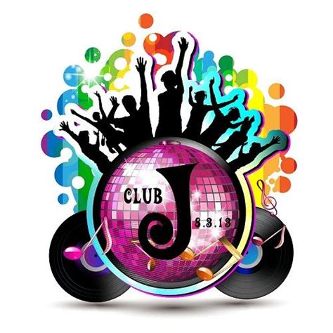 Disco Ball Dance Club Bat Mitzvah Logo Dance Club Bat Mitzvah Logos