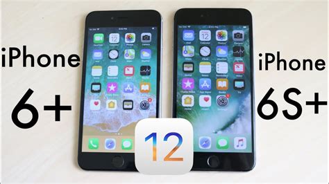 Iphone 6s vs 6s plus. iPHONE 6 PLUS Vs iPHONE 6S PLUS On iOS 12! (Speed ...