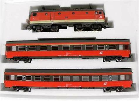 Märklin H0 2843 Zugset Mit E Lok Und Waggon Öbb Neuzustand