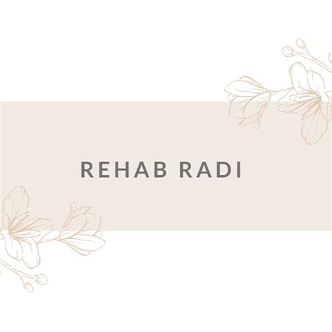 Rehab Radi Youtube