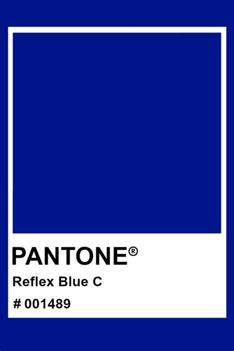 Pantone Reflex Blue C Pantone Color Pms Hex Pantone Blue Pantone
