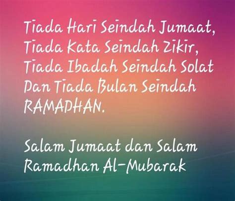 Salam Jumaat And Salam Ramadhan Life Is Beautiful