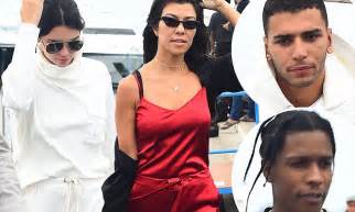Kendall Jenner And Kourtney Kardashian Leave Cannes Daily Mail Online