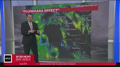 What Is The Fujiwhara Effect And How Did It Impact Tuesdays Storm