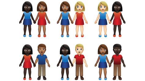 The Interracial Couple Emoji Is Finally Here Following A Tinder