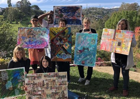 Mixed Media Art Workshops Los Angeles — The Art Process With Kathy