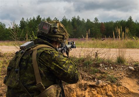 Operation Reassurance Efp Latvia A Canadian Soldier With Flickr