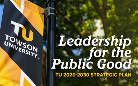 University Strategic Plan Towson University