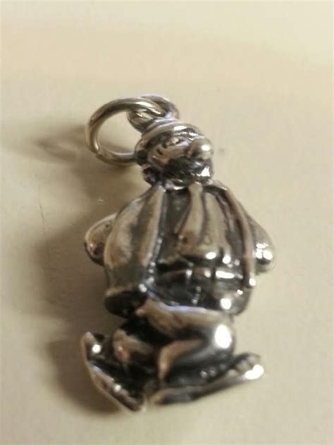 Wimpy Sterling Charm From Popeye The Sailor Man Sterling Charm Vintage Sterling Silver Charms