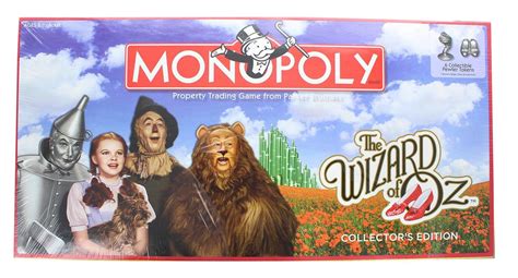 The Wizard Of Oz Collectors Edition Monopoly Board Game Ebay