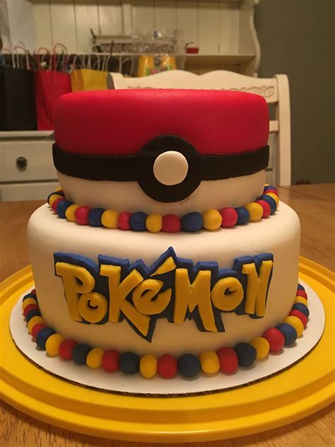 Pokemon Birthday Cake Pokemon Birthday Cake Birthday Cake Kids