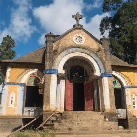 The Ethiopian Orthodox Tewahido Church Patriarch Palace In Ethiopia