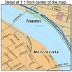 Trenton New Jersey Street Map 3474000