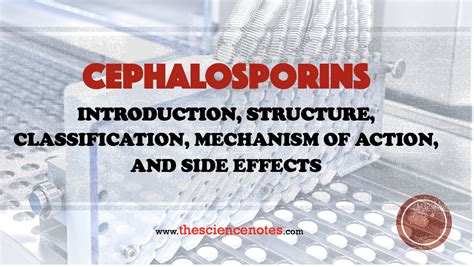 Cephalosporins Introduction Structure Classification Mechanism Of
