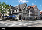 Innenstadt von Detmold, Deutschland Stockfotografie - Alamy