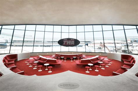 Eero Saarinens Jfk Terminal Reopens As The Twa Hotel The Spaces
