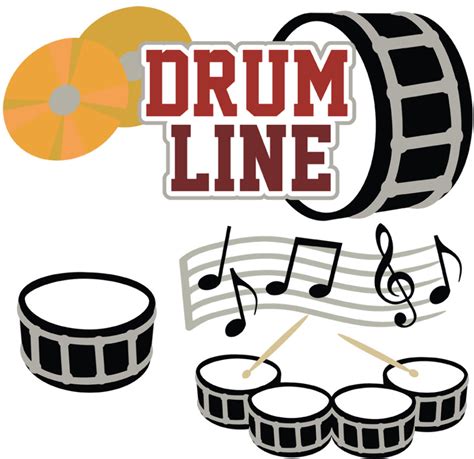 Download High Quality Drum Clipart Drumline Transparent Png Images