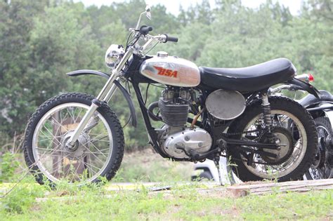 1971 Bsa B50t Victor Trail 500cc Single Great Running Condition