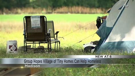 Group Hopes Village Of Tiny Homes Can Help Homeless Youtube
