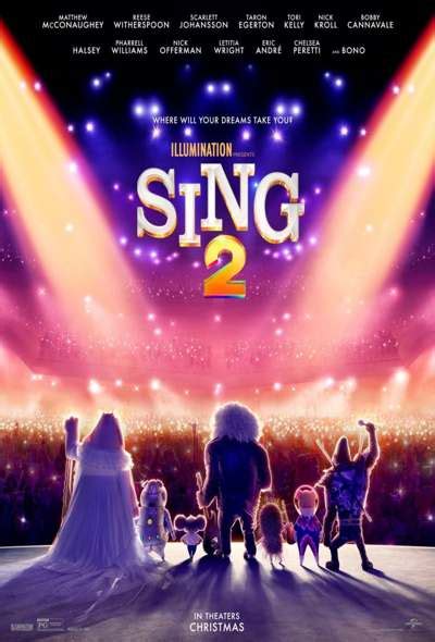دانلود انیمیشن آواز خوان 2 Sing 2 2021 سینگ 2 با زیرنویس فارسی چسبیده