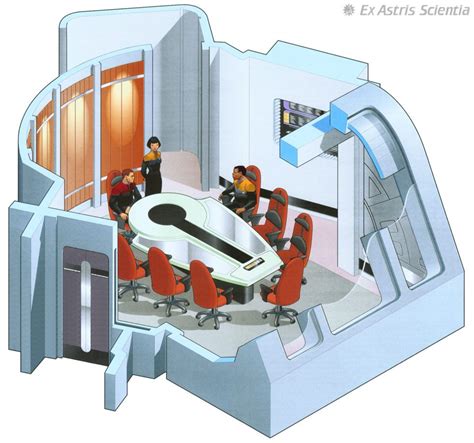 Ex Of Graphic And Industrial Design Conference Room Uss Voyager