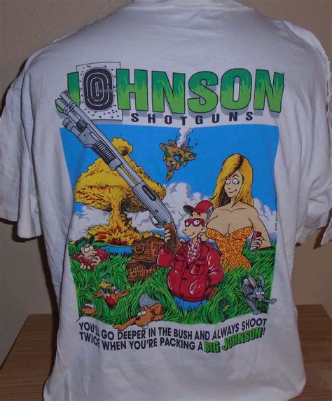 Vintage 1993 Big Johnson Hunting T Shirt Xl By Vintagerhino247 On Etsy