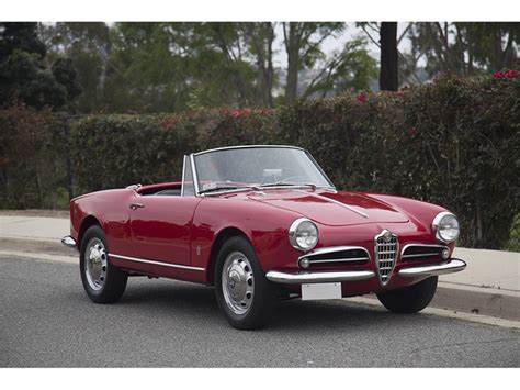 1960 Alfa Romeo Giulietta Spider Veloce For Sale Cc