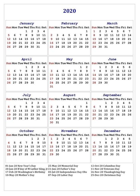 Calendar Labs 2020 Templates Calendar Template Printable Free