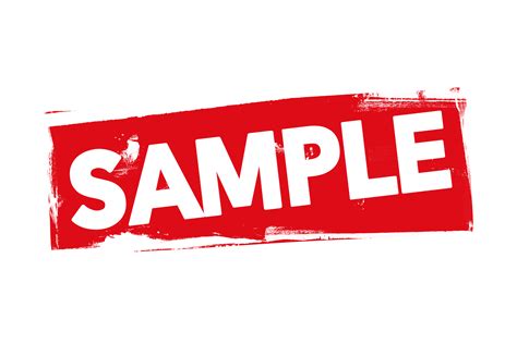 Grunge Sample Label Png And Psd Psdstamps