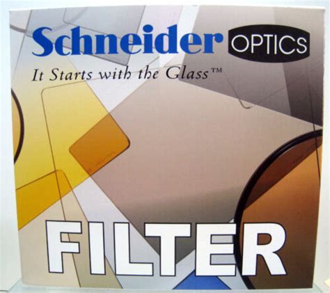 Nuevo Filtro De Vidrio Schneider 4x4 Clásico Suave 1 2 68 084244 Tiffen Soft Fx Ebay