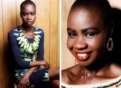 African Models Who Rock The Shaved Head Look